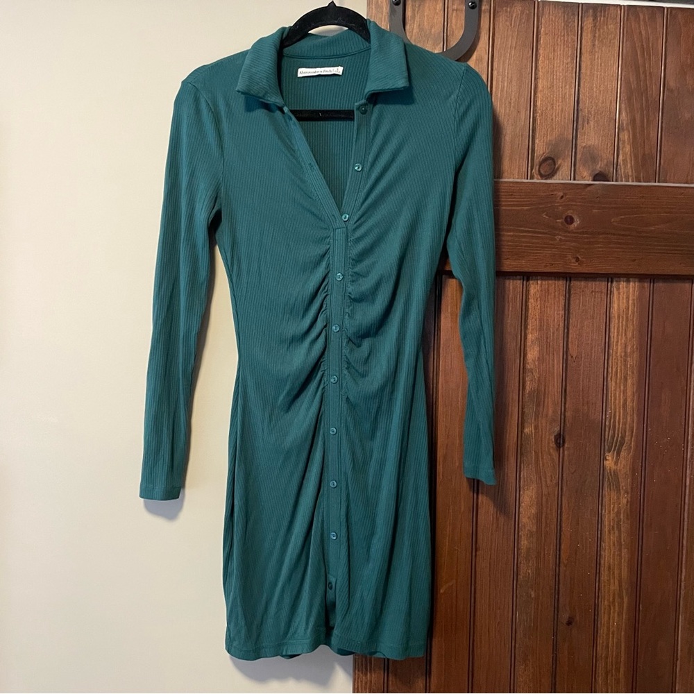 A&F Button Up Mini Dress